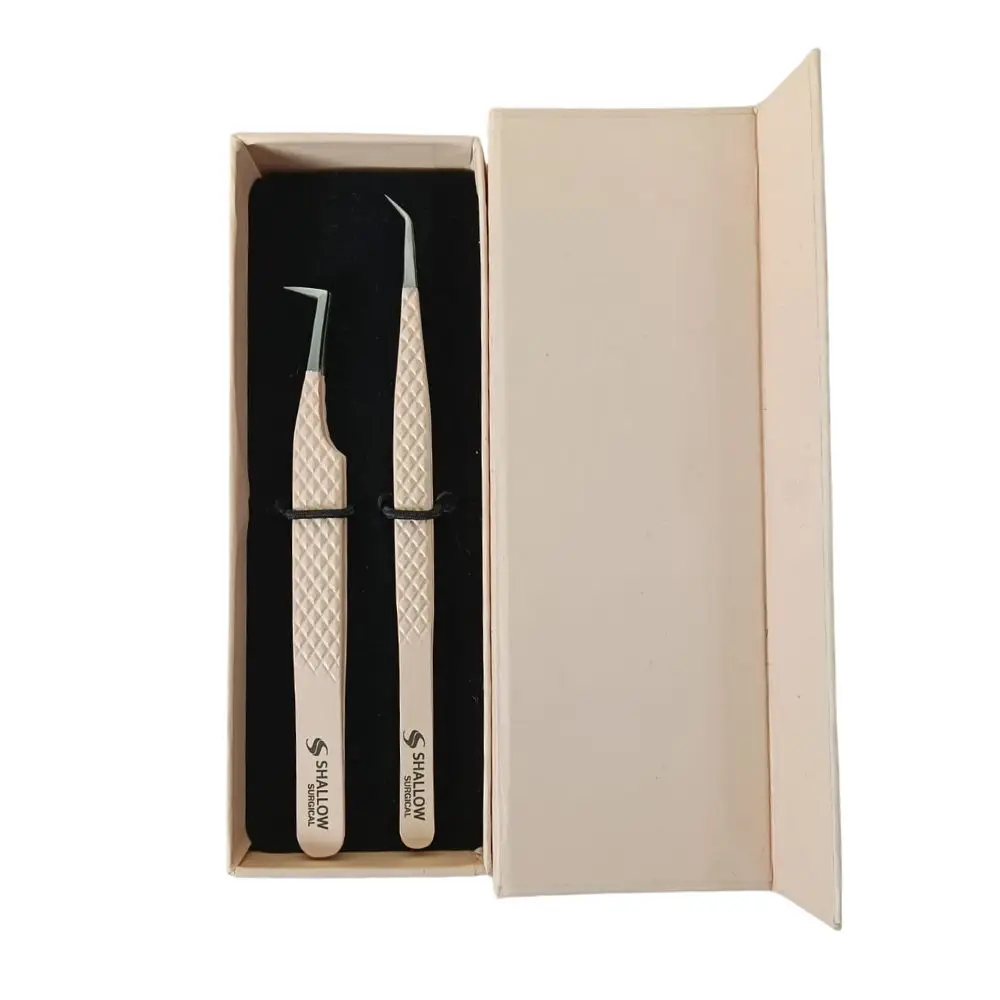 Set Dúo de Pinzas “Pink Diamond” – Edición Pastel (2 Piezas)