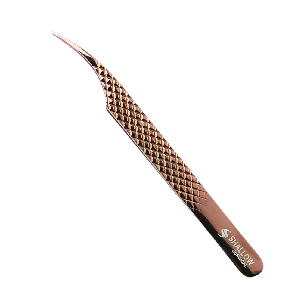 Set de 5 Pinzas con Punta de Fibra - Edición Rose Gold & Estuche Magnético - Image 7