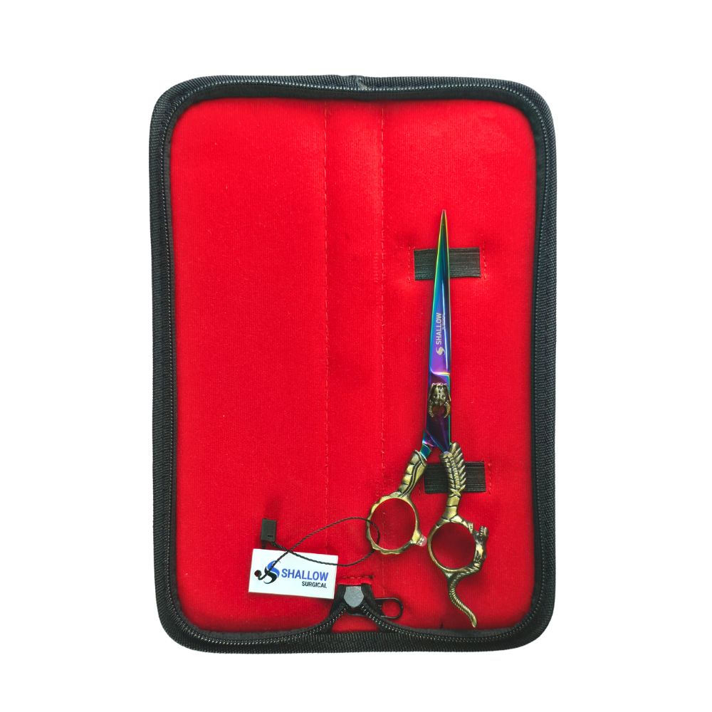 Tijera de Peluquería “Guerrero Vikingo” – Edición Especial de Coleccionista