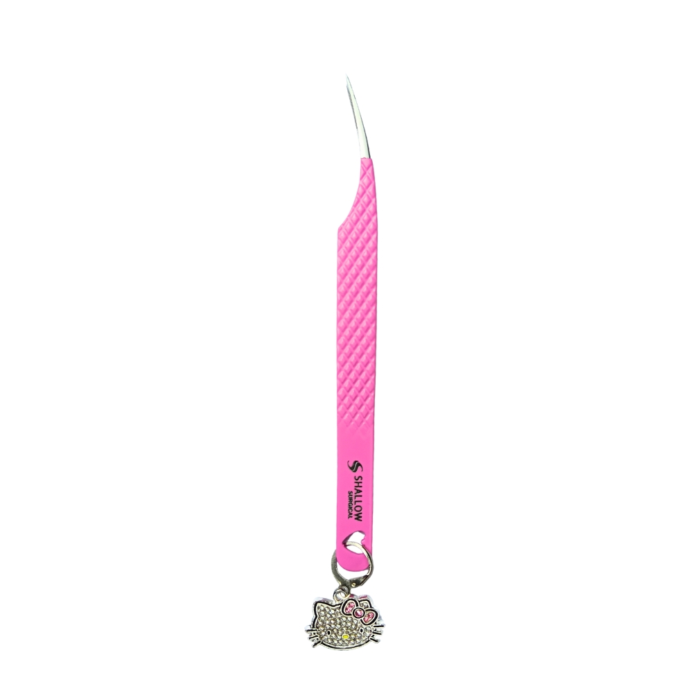 Set de 2 Pinzas Premium Rosa Pastel con Charms de Lujo – Edición Shallow Surgical - Image 4